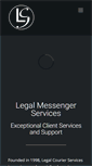 Mobile Screenshot of legalcourier.co.za